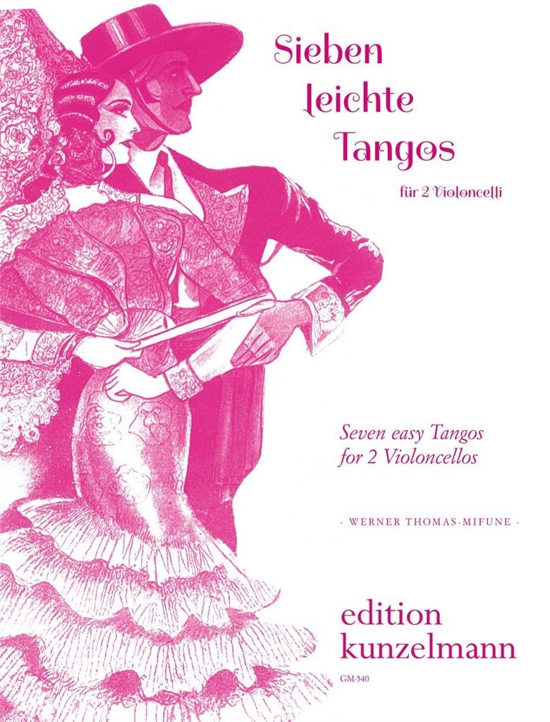 7 Leichte Tangos Für 2 Violoncelli